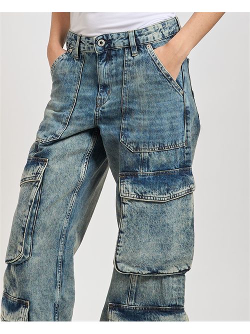 Jeans Karl Lagerfeld donna con tasconi KARL LAGERFELD | A3W100731YM